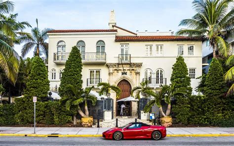 boutique versace a miami|versace home in miami beach.